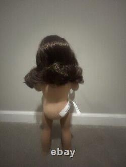 CYO American Girl Doll Create Your Own Brown Curly Hair Brown Eyes Side Bangs