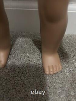 CYO American Girl Doll Create Your Own Brown Curly Hair Brown Eyes Side Bangs