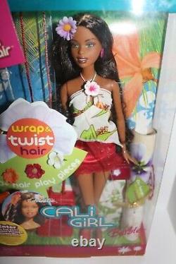 Cali Girl Hawaiian Hair Wrap & Twist Christie Barbie Doll African American