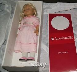 Caroline American Girl Doll 18 Retired in Box with accessories