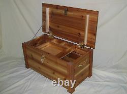 Cedar Hope Treasure Chest Toy Box Storage Trunk Great Size 4 American Girl Doll