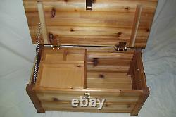 Cedar Hope Treasure Chest Toy Box Storage Trunk Great Size 4 American Girl Doll