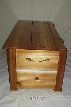 Cedar Hope Treasure Chest Toy Box Storage Trunk Great Size 4 American Girl Doll