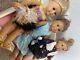 Collectible American girl dolls w bed and clothes