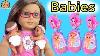 Color Changing Surprise Blind Bag Babies With American Girl Doll Video