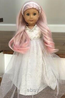 Custom American Girl Caroline Doll In Winter Gown
