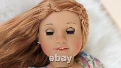 Custom American Girl Doll BeForever Rebecca Red Wavy Hair Blue Eyes OOAK