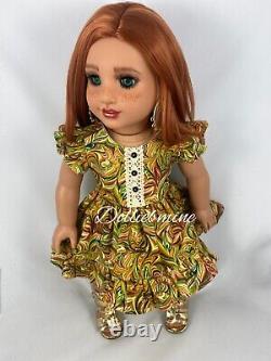 Custom American Girl Doll EMILY base doll Evette