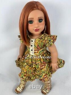 Custom American Girl Doll EMILY base doll Evette