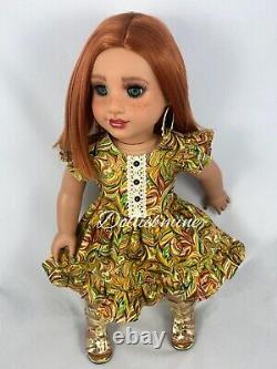 Custom American Girl Doll EMILY base doll Evette