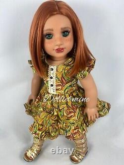 Custom American Girl Doll EMILY base doll Evette