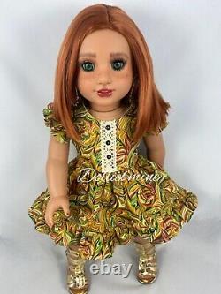 Custom American Girl Doll EMILY base doll Evette