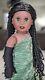 Custom American Girl Doll Hazel Eyes Black Braid Wig Elphaba Witch Wicked OOAK