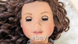 Custom American Girl Doll Maritza Ochoa Brown Eyes Curly Wig World By Us OOAK