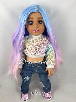 Custom American Girl Doll SKYLAR base doll Rebecca