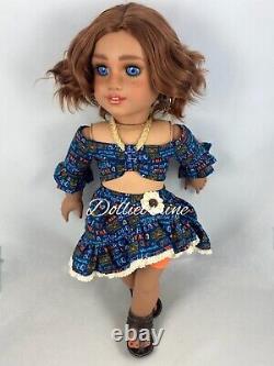 Custom American girl Doll MACY base doll Evette