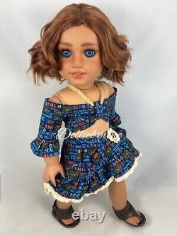 Custom American girl Doll MACY base doll Evette