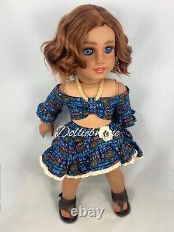 Custom American girl Doll MACY base doll Evette