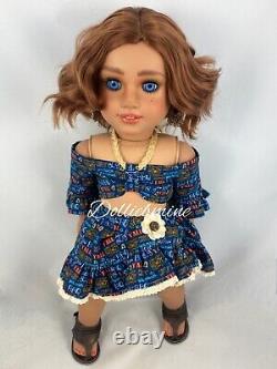 Custom American girl Doll MACY base doll Evette