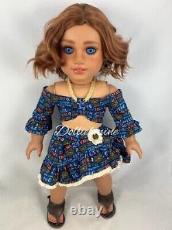 Custom American girl Doll MACY base doll Evette