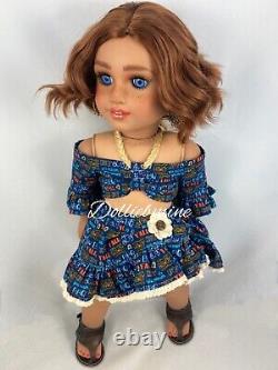 Custom American girl Doll MACY base doll Evette