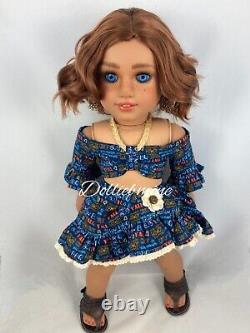 Custom American girl Doll MACY base doll Evette