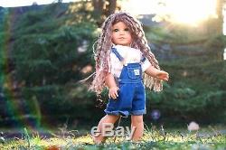 Custom american girl doll ooak caroline ivy kanani