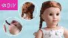 Cute Fun Summer Hairstyle With Blaire Wilson Doll Hairstyles American Girl