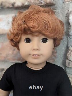 Darren Custom OOAK Boy American Girl Doll Red Hair Brown Eyes Brother Logan