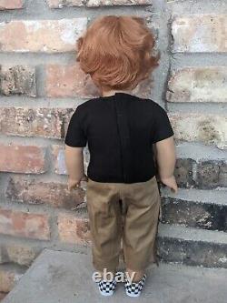 Darren Custom OOAK Boy American Girl Doll Red Hair Brown Eyes Brother Logan