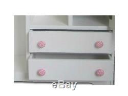 Doll Wardrobe American Made Fits 18 Doll Furniture Storage Closet Girl Armoire
