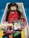 EUC Pre Mattel Pleasant Company GT #16 Doll American Girl, Red Vinyl Meet Outfit