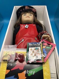 EUC Pre Mattel Pleasant Company GT #16 Doll American Girl, Red Vinyl Meet Outfit