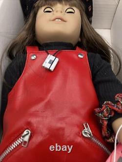 EUC Pre Mattel Pleasant Company GT #16 Doll American Girl, Red Vinyl Meet Outfit