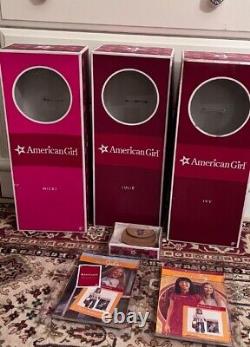 Early 2000's American Girl Dolls Lot/ Collection 19 Dolls + Accessories