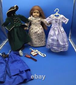 Early Pleasant Company Felicity Merriman Doll And 4 Outfits Included