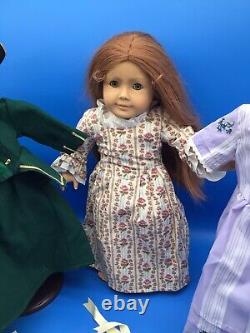 Early Pleasant Company Felicity Merriman Doll And 4 Outfits Included