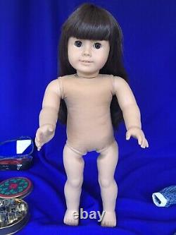 Early Pre-Mattel American Girl Samantha Doll & Clothing & Acc. Lot