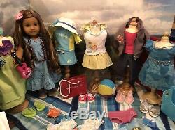 Fantastic Bundle Lot Euc American Girl 18 Kanani Akina, Over 8 Outfits & More