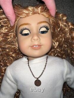 Fiona American Girl Doll Custom Red Hair Blue Eyes OOAK Felicity Mold