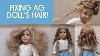 Fixing American Girl Doll Nicki S Hair