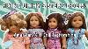Fixing Up My Sister S American Girl Dolls Caroline Kanani Ruthie Emily Restoration