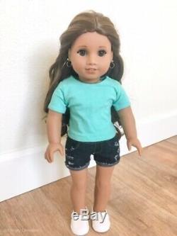 Gorgeous OOAK Custom American Girl Doll Med Skin Brwn Hair Lt Eyes DOLL RETIRED