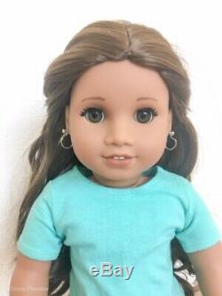 Gorgeous OOAK Custom American Girl Doll Med Skin Brwn Hair Lt Eyes DOLL RETIRED