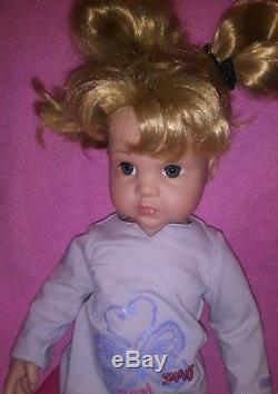Gotz Hildegard Gunzel Doll #640 Blonde Hair Blue Eyes American Girl Friend 16.5