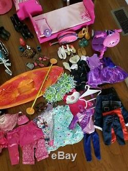 Huge American Girl Lot 2 Dolls, Wardrobe, Outfits And Accesories