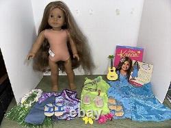 Huge Lot Kanani American Girl Doll Meet Outfit-Shoes Other Clothes Shoes Floral