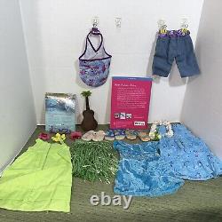 Huge Lot Kanani American Girl Doll Meet Outfit-Shoes Other Clothes Shoes Floral