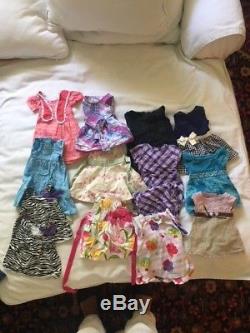 Huge lot of American Girl and Our Generation doll clothes, shoes, & accessories