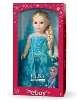 In Box American Girl Disney Frozen ELSA COLLECTOR DOLL 18 Limited Ed